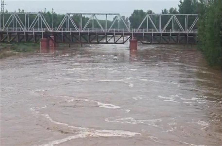 कुरुक्षेत्र में मारकंडा नदी उफान पर: 14 हजार क्यूसेक से ज्यादा पानी पहुंचा, कई गांव जलमग्न, हजारों एकड़ फसल बर्बाद
