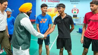 जालंधर में राष्ट्रीय बैडमिंटन चैंपियनशिप की तैयारियों का जायजा लेने पहुंचे CM भगवंत मान, 2.14 करोड़ से बनेगा अत्याधुनिक इनडोर हॉल