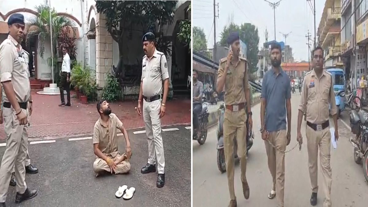 SP दफ्तर के सामने हाई-वोल्टेज ड्रामा: बदमाश ने थाना प्रभारी पर लगाए गंभीर आरोप, पुलिस ने किया अरेस्ट