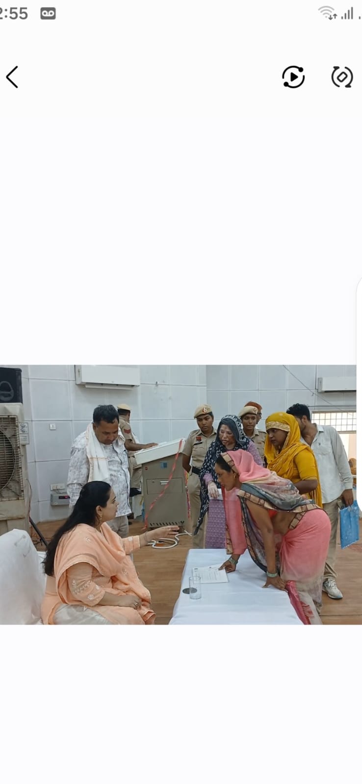 पलवल: सरकारी कॉलेज में मुख्यमंत्री अंत्योदय परिवार उत्थान मेला आयोजित, पात्रों को मिला योजनाओं का लाभ