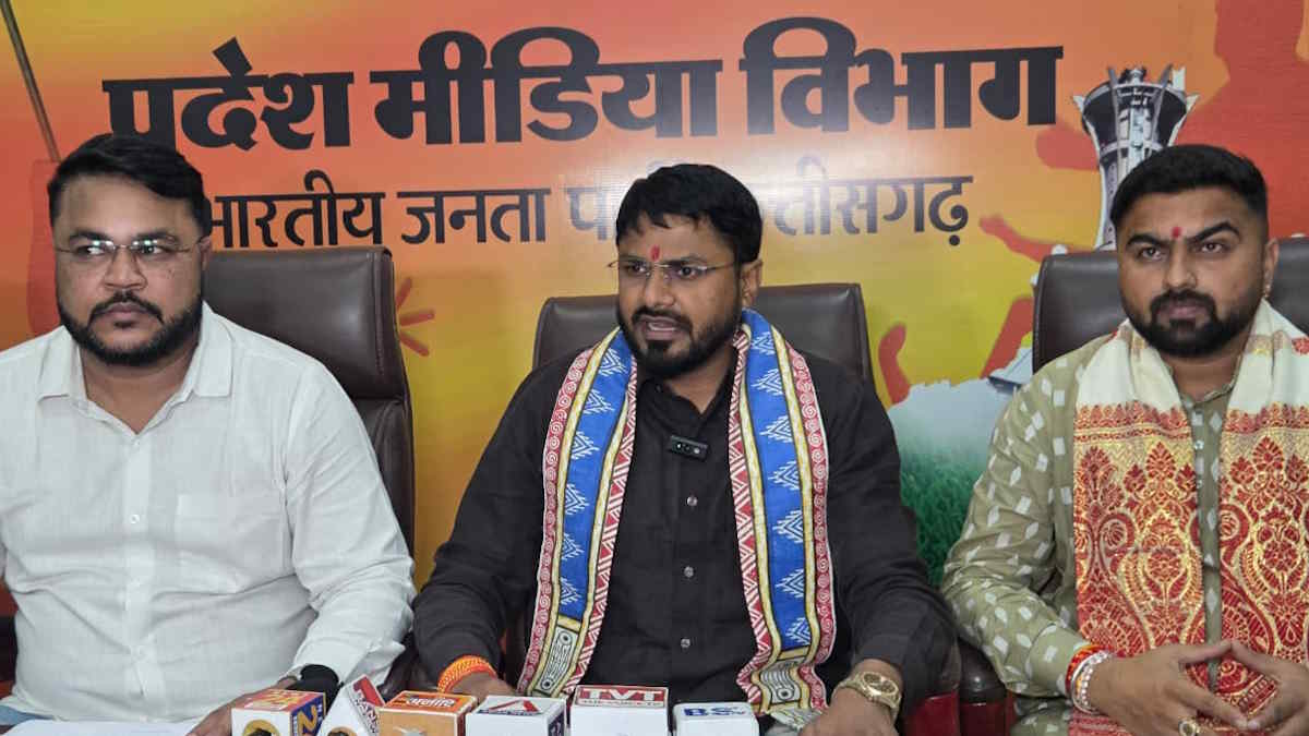 प्रेस कांफ्रेंस: भाजयुमो ने शुरू किया सदस्यता अभियान, दो महीनों के दौरान 2 लाख युवाओं को जोड़ने का रखा गया है लक्ष्य- राहुल टिकरिहा