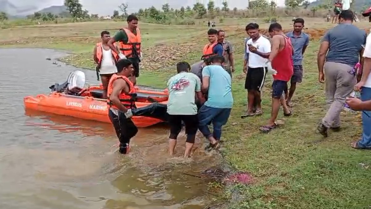 नदी में डूबने से SECL कर्मी की मौत: दोस्तों के साथ पिकनिक मनाने गया था सतरेंगा, 24 घंटे बाद मिला शव