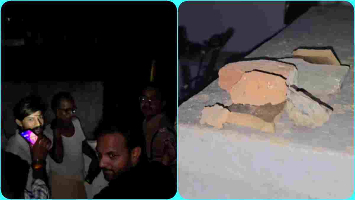 अचानक घरों पर बरसने लगे पत्थर, लोगों में दहशत, जांच में जुटी पुलिस