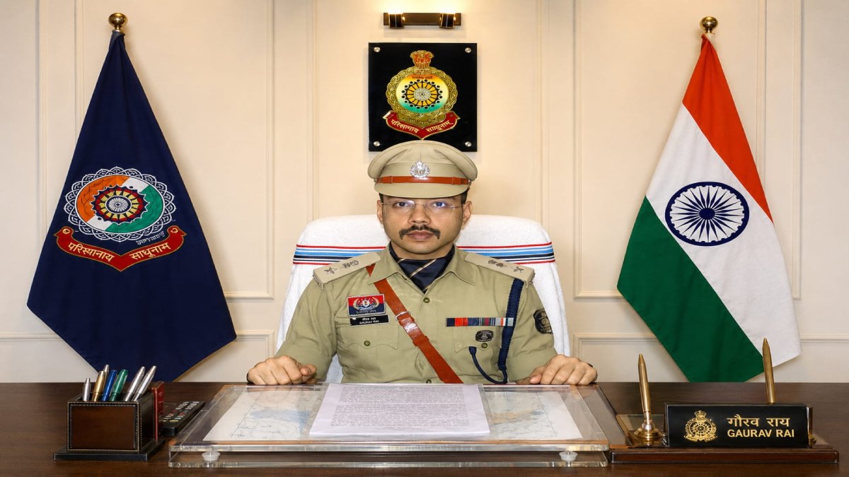 नवपदस्थ SP राय गौरव ने ग्रहण किया पदभार, सुरक्षा और कानून व्यवस्था मजबूत करने पर दिया जोर