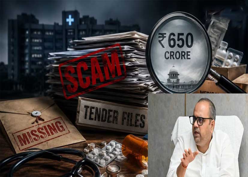 650 करोड़ घोटाले की जांच पर स्वास्थ्य मंत्री सख्त, सचिव के जवाब से नाराज; मांगी नई रिपोर्ट