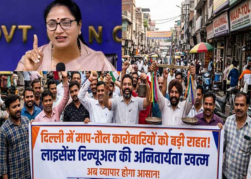 दिल्ली में माप-तौल कारोबारियों को बड़ी राहत, लाइसेंस रिन्यूअल की अनिवार्यता खत्म