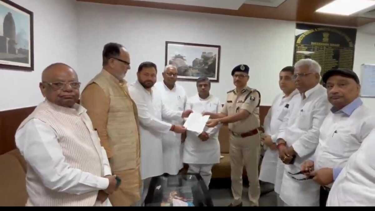 सीवान गोलीकांड: तेजस्वी यादव की DGP से मुलाकात, पूछा- किसके इशारे पर चली AK-47?