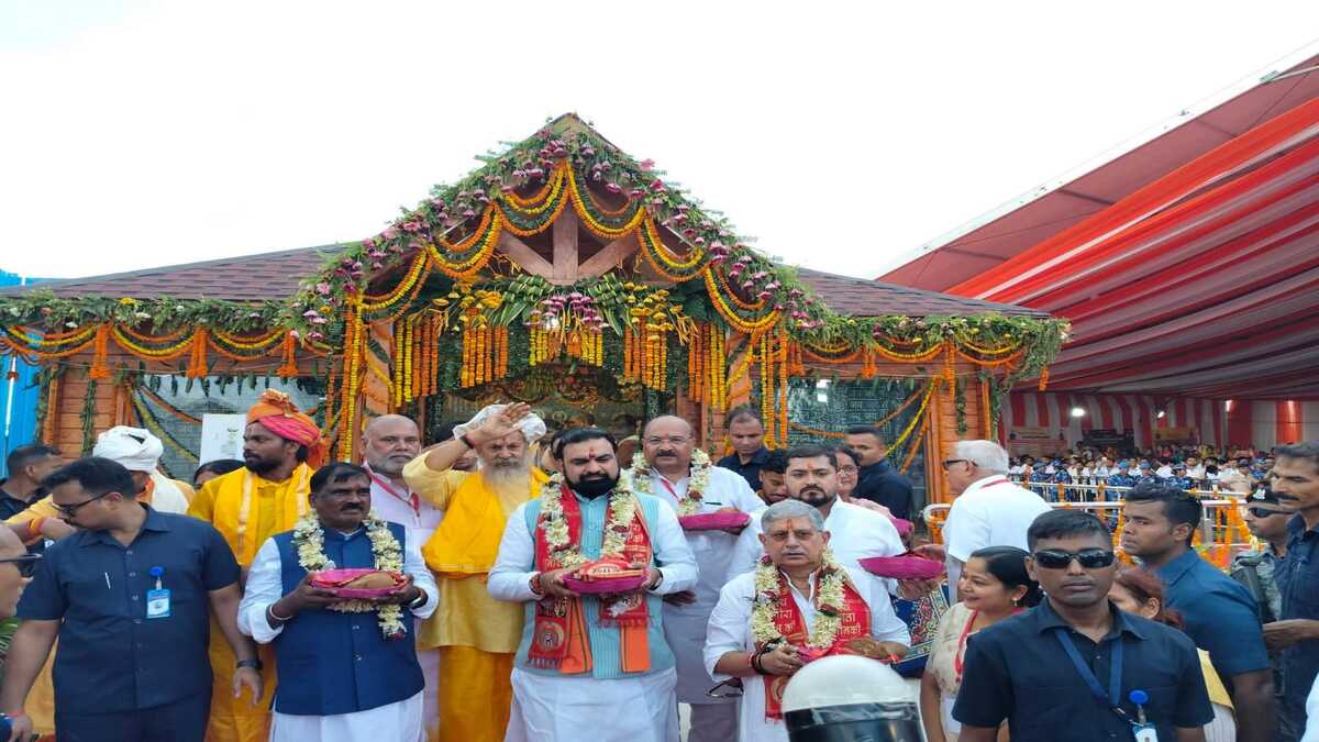 सीतामढ़ी में भव्य माता जानकी मंदिर निर्माण, 2028 तक पूरा होगा कार्य, काष्ठ मंडपम में शिफ्ट हुईं प्रतिमाएं