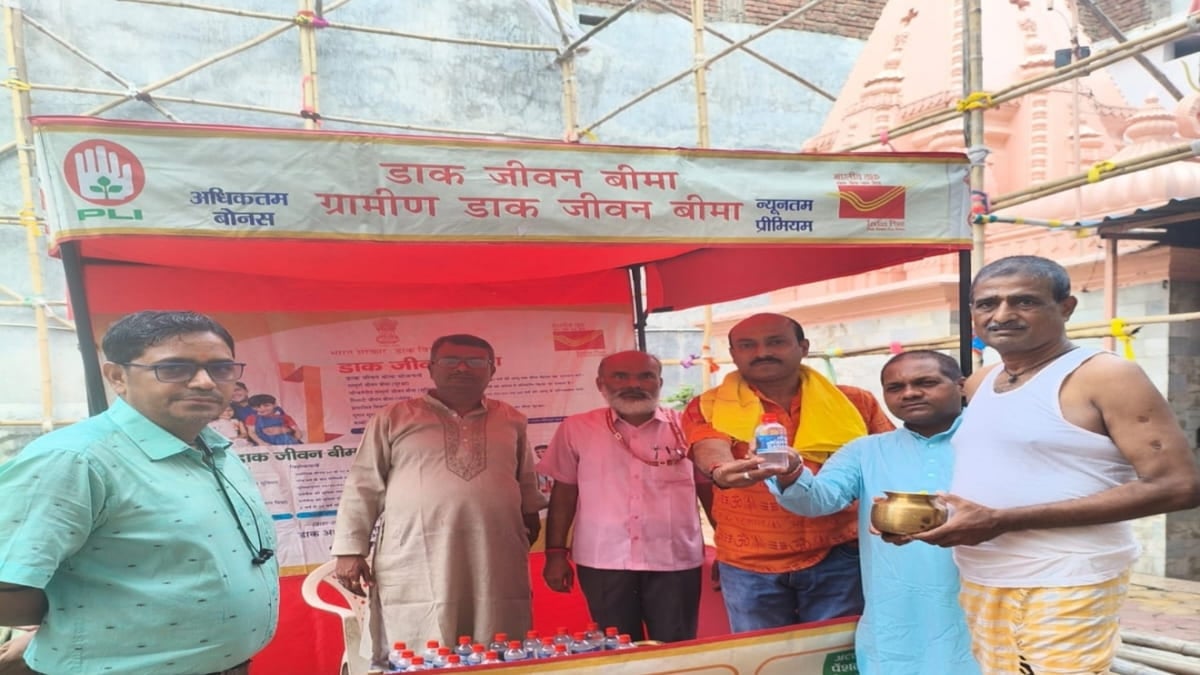 खंदकपर शिवालय में पहुंचा गंगाजल, श्रद्धालुओं ने किया विधि-विधान से जलाभिषेक