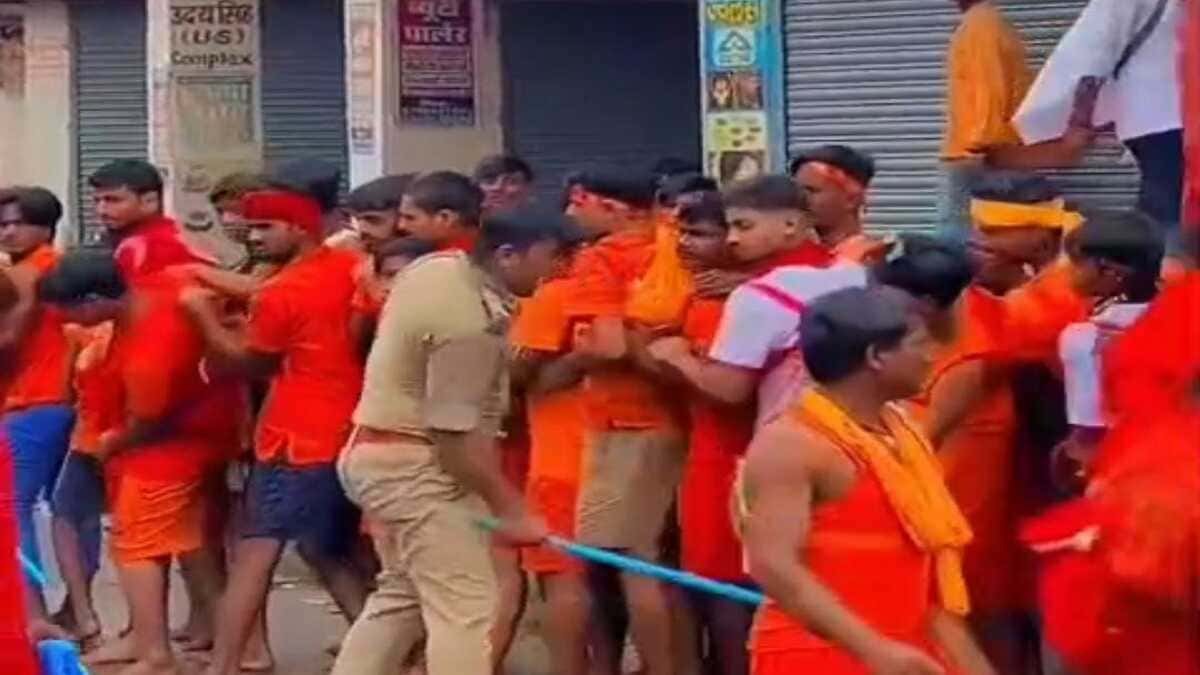 कांवड़ियों से बदसलूकी करने वाले गढ़पुरा थाने के दारोगा निलंबित, वायरल वीडियो पर एसपी की कार्रवाई