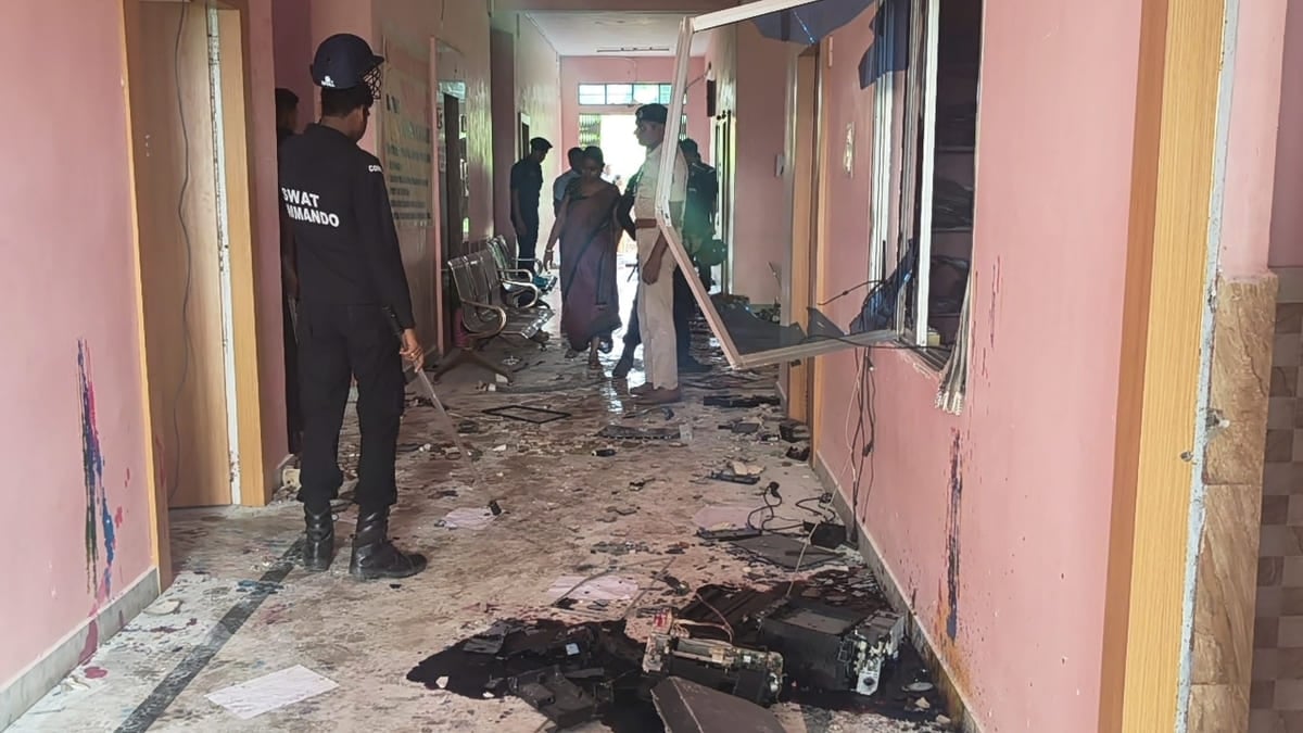 ​नालंदा के गौतम इंस्टीट्यूट में हंगामा, रिजल्ट में गड़बड़ी और फीस वसूली के आरोपों पर छात्रों की तोड़फोड़