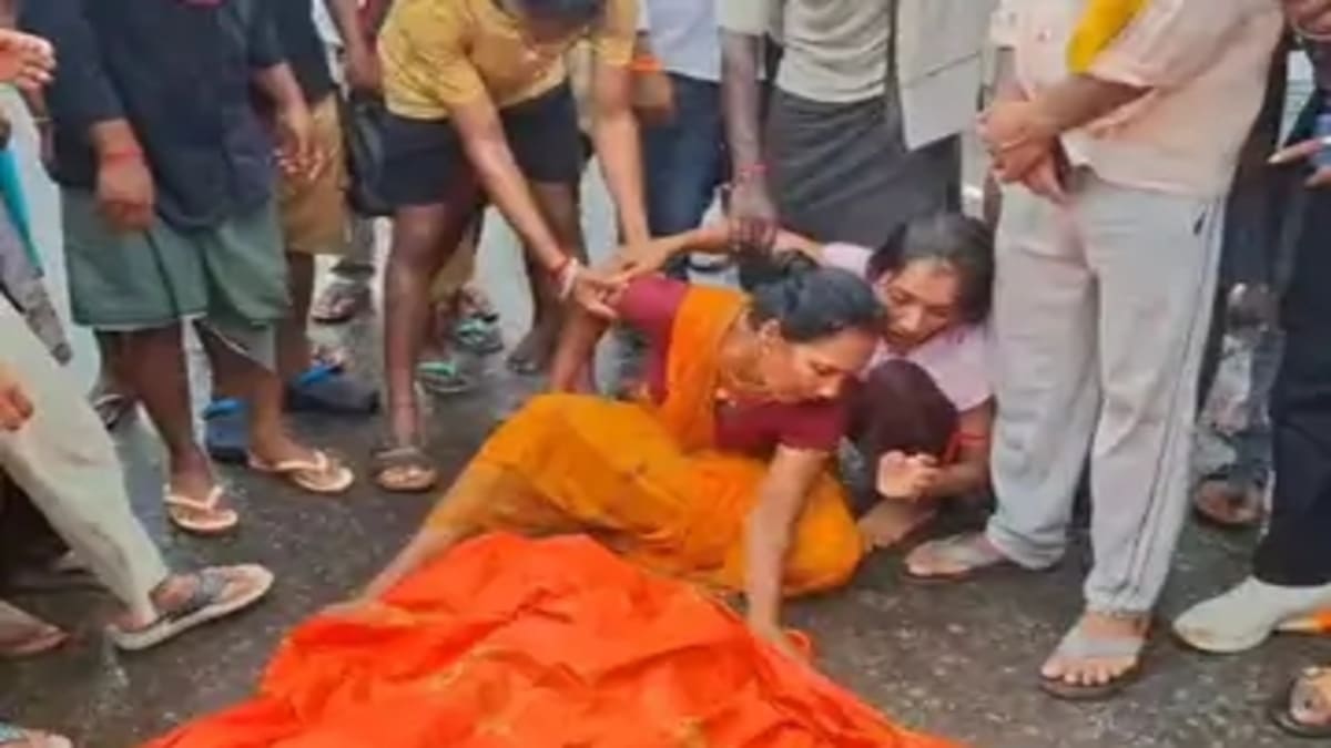 अज्ञात वाहन की टक्कर से मॉर्निंग वॉक पर निकले व्यक्ति की मौत, मुआवजे की मांग पर फोरलेन जाम