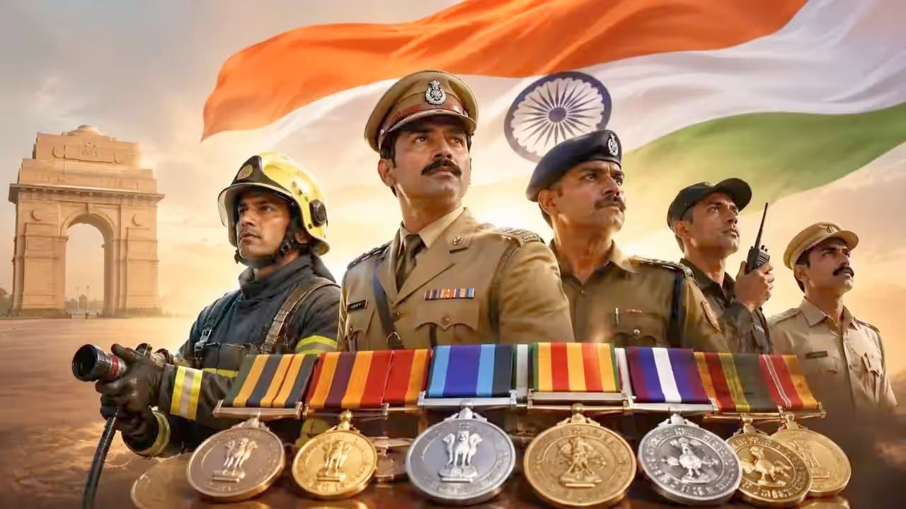 स्वतंत्रता दिवस 2026: 1,057 कर्मियों को गैलेंट्री और सर्विस मेडल, CBI के 21 अधिकारी भी सम्मानित