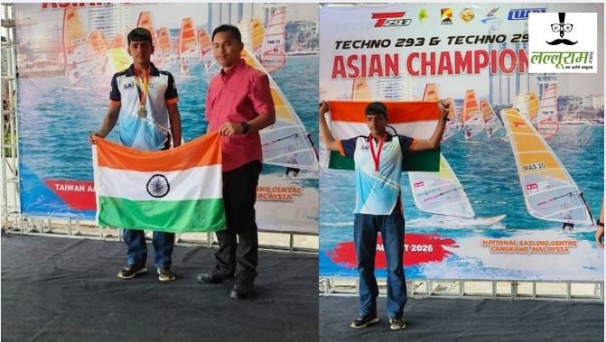 भिवानी के बेटे ने एशियन चैंपियनशिप में जीते 2 गोल्ड