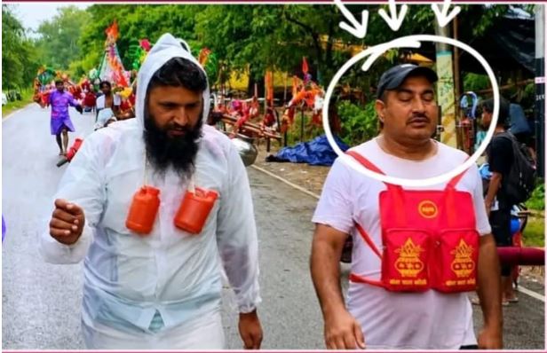 नौकरी बहाली की आस में हरिद्वार से कैथल कांवड़ ला रहे बर्खास्त हेड कॉन्स्टेबल