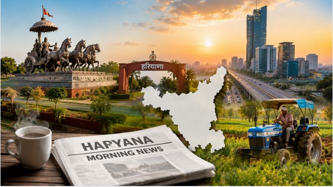 Haryana Morning News : हिसार में 2.5 लाख मतदाताओं को नोटिस, हिसार में 45 करोड़ रुपये से बनेगा आरओबी, रेलवे ने दी मंजूरी, आयुष्मान योजना पर संकट, निजी अस्पतालों का बड़ा फैसला समेत सुबह की बड़ी खबरों पर एक नजर…