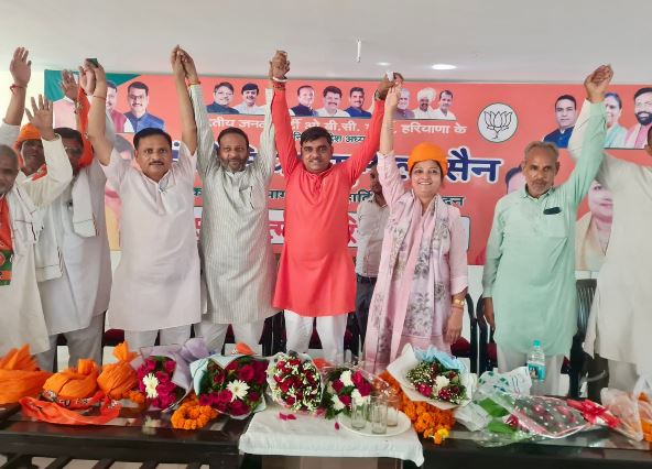भाजपा ओबीसी मोर्चा की बैठक में नवनियुक्त प्रदेश अध्यक्ष सुनील इंजीनियर का जोरदार स्वागत