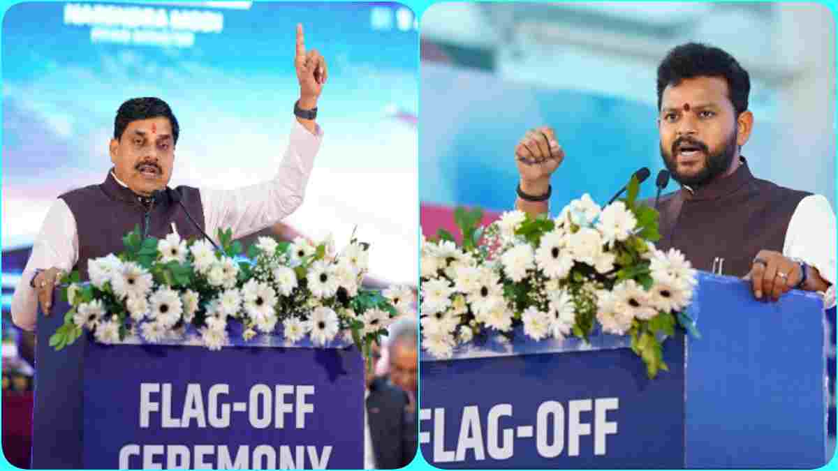 MP से 4 नई फ्लाइट की शुरुआत: CM डॉ. मोहन ने और केंद्रीय उड्डयन मंत्री ने दिखाई हरी झंडी, 5 नए एयरपोर्ट का ऐलान