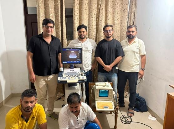 सोनीपत स्वास्थ्य विभाग की टीम की बड़ी कार्यवाही, 2 अल्ट्रासाउंड मशीने और 40,000 नगदी बरामद