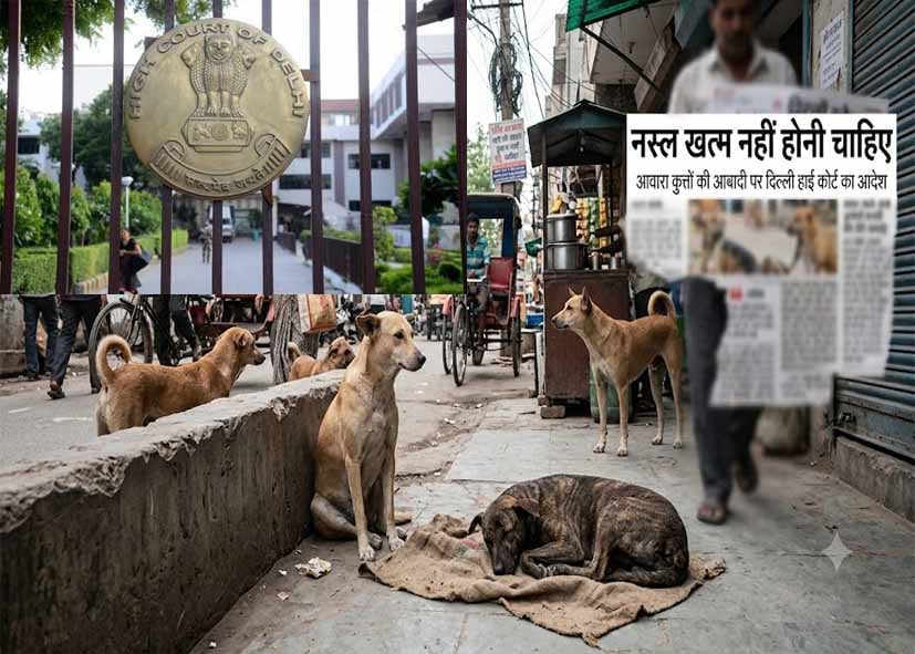 ‘नस्ल खत्म नहीं होनी चाहिए’, आवारा कुत्तों की आबादी पर दिल्ली हाई कोर्ट का आदेश