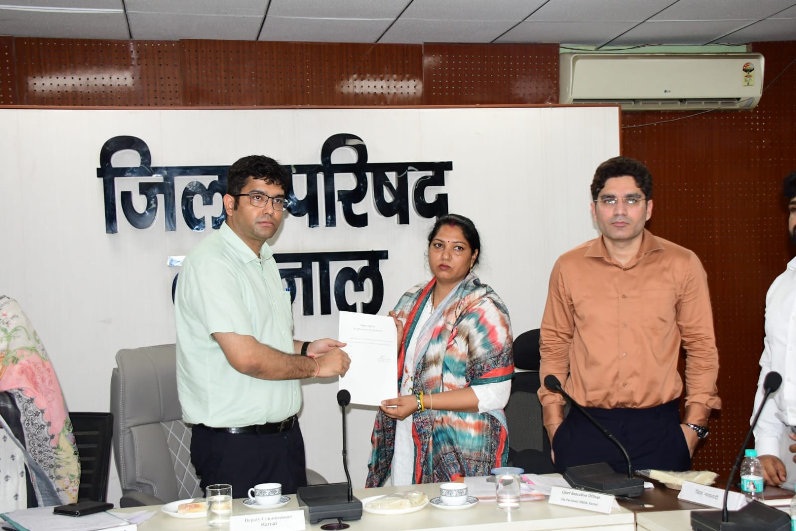 जिला परिषद करनाल की नई चेयरपर्सन बनीं गीता रानी, 15 वोटों से दर्ज की जीत