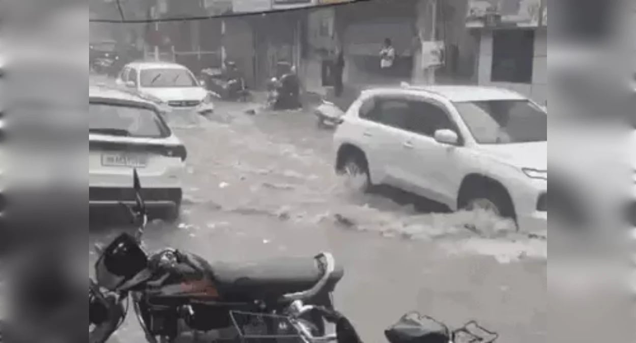 हरियाणा में बारिश का दौर जारी, टोहाना में मकान की छत गिरी; मां-बेटी घायल