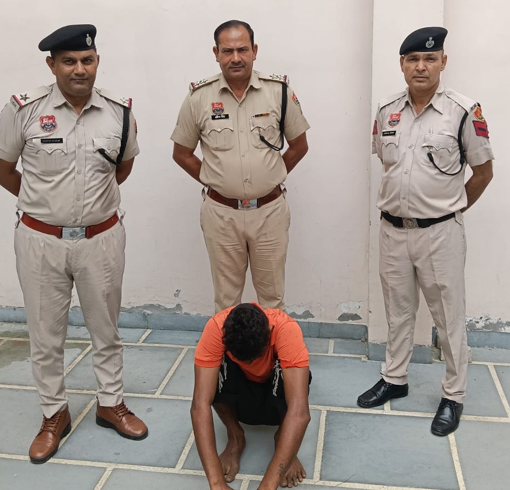 एलसीडी और बैटरी चोरी मामले में ढांड पुलिस ने आरोपी को किया गिरफ्तार