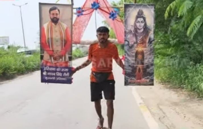दिहाड़ी छोड़ उठाई कांवड़, मन्नत अपनी नहीं… नायब सैनी को प्रधानमंत्री बनाने की