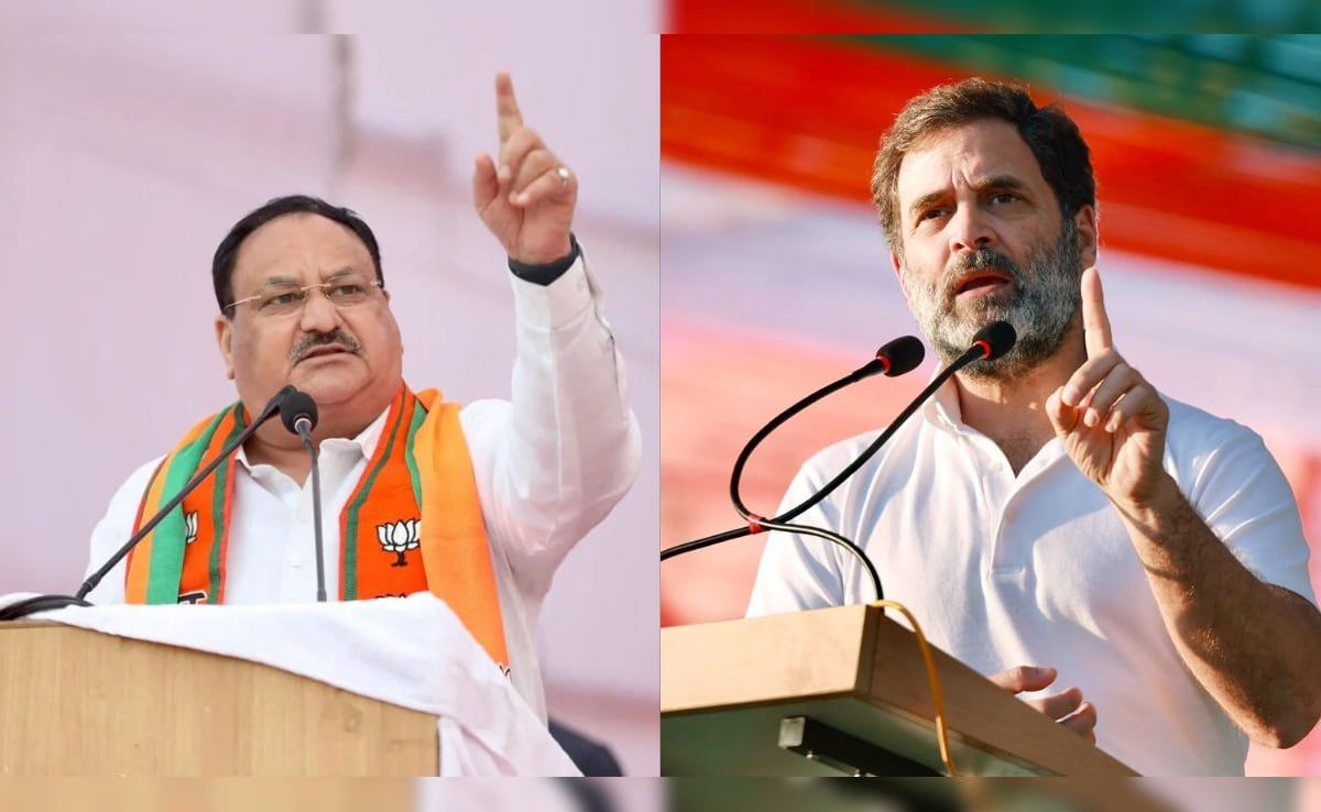 राहुल गांधी की PC पर जेपी नड्डा का पलटवार, बोले- “उन्हें रांची के छात्रों की आवाज सुनाई नहीं देती”