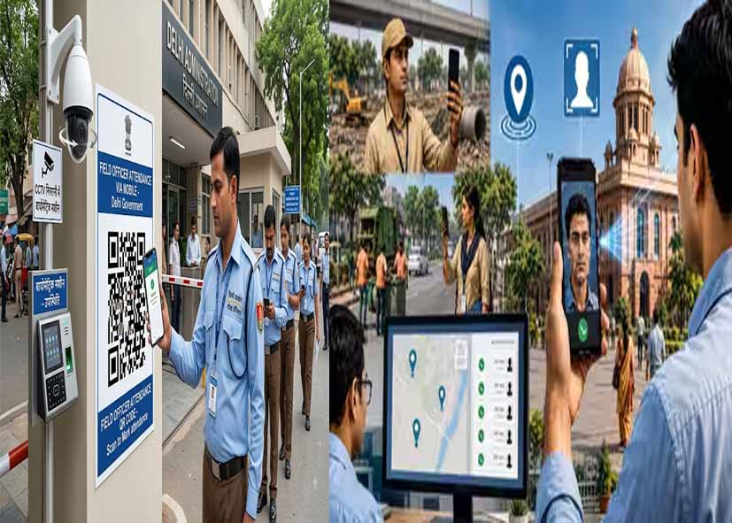 दिल्ली में फील्ड अफसरों की मोबाइल से लगेगी अटेंडेंस, बायोमेट्रिक मशीनों पर रहेगी CCTV की नजर