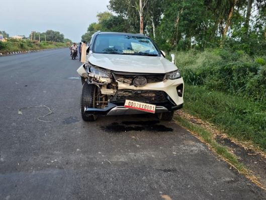 पूर्व राज्यपाल के बेटे की कार का एक्सीडेंट, हिसार से सिरसा लौटते वक्त ऐसे हुआ हादसा