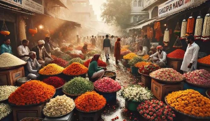 गाजीपुर मंडी का चक्कर खत्म! गुरुग्राम में बनेगा हरियाणा का भव्य फ्लावर ट्रेड हब