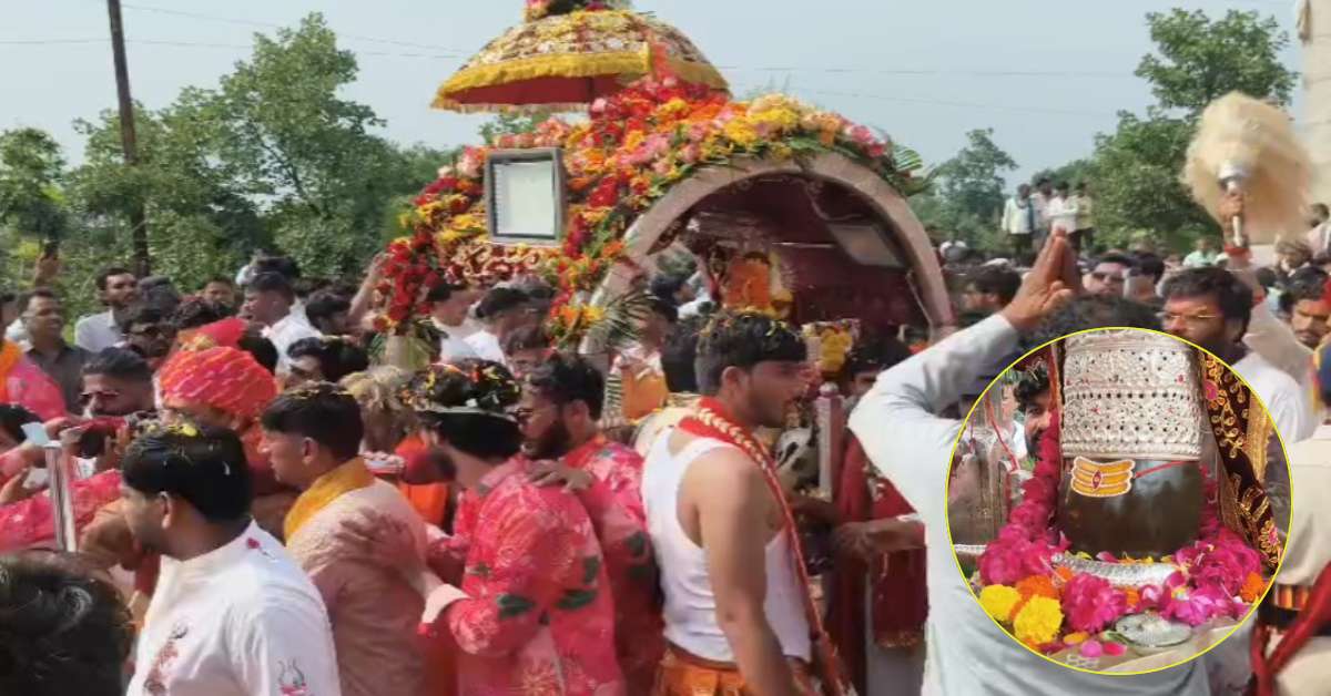शाही ठाठ-बाठ से निकली बाबा बैजनाथ महादेव की सवारी, प्रजा का हाल जानने निकले नगराधिपति