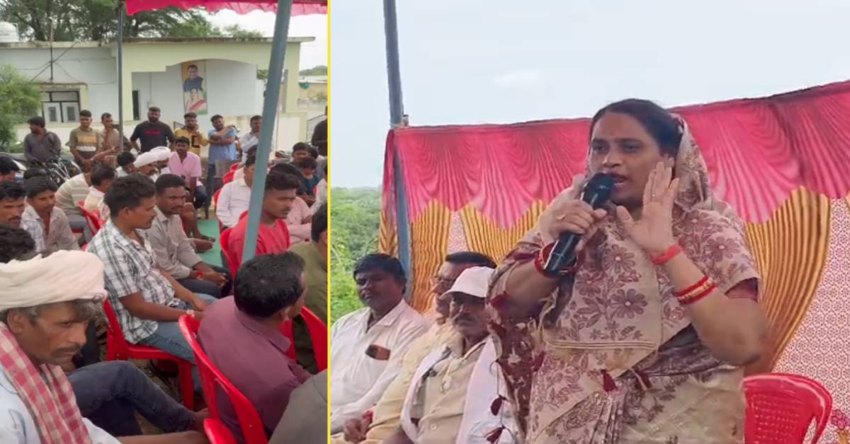 जमीन अधिग्रहण पर जोबट विधायक ने खोला मोर्चा: सेना महेश पटेल बोलीं- आदिवासी समाज की एक इंच जमीन नहीं जाने देंगे, भाजपा के धरने पर भी उठाए सवाल
