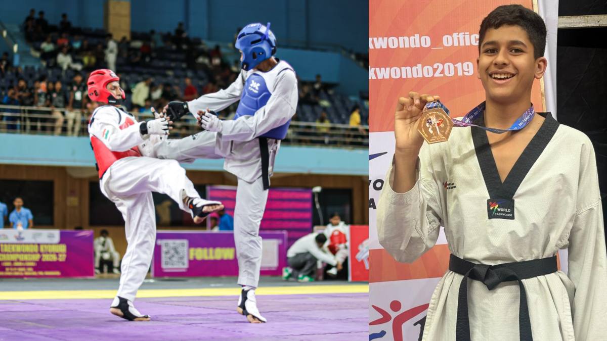 5th National Taekwondo Championship 2026 में छत्तीसगढ़ के एडम अमीन का शानदार प्रदर्शन, कैडेट वर्ग में कांस्य पदक जीतकर बढ़ाया प्रदेश का मान