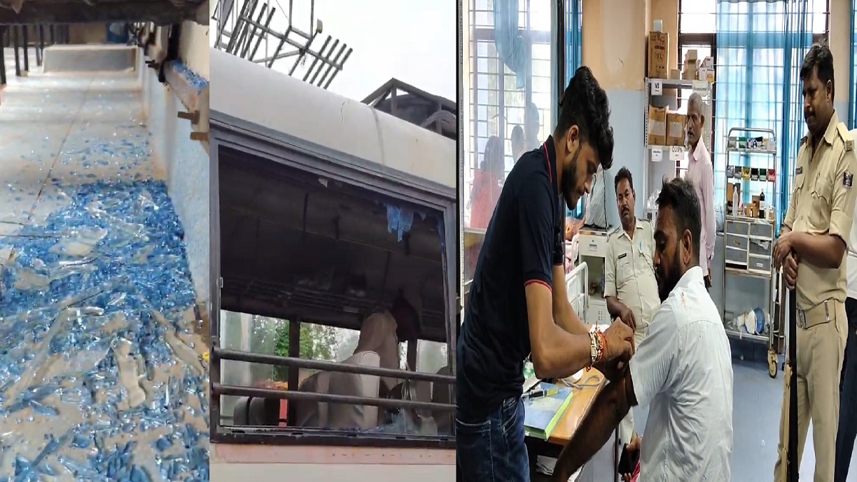 नालंदा में यात्रियों से भरी बस पर बदमाशों का तांडव, चालक-उपचालक को पीटा, शीशे तोड़े और पैसे भी लूटे