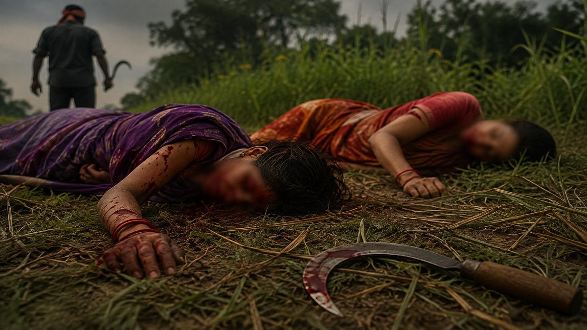 कटिहार में घास काटने गईं दो महिलाओं पर धारदार हथियार से हमला, एक की मौत, दूसरी गंभीर