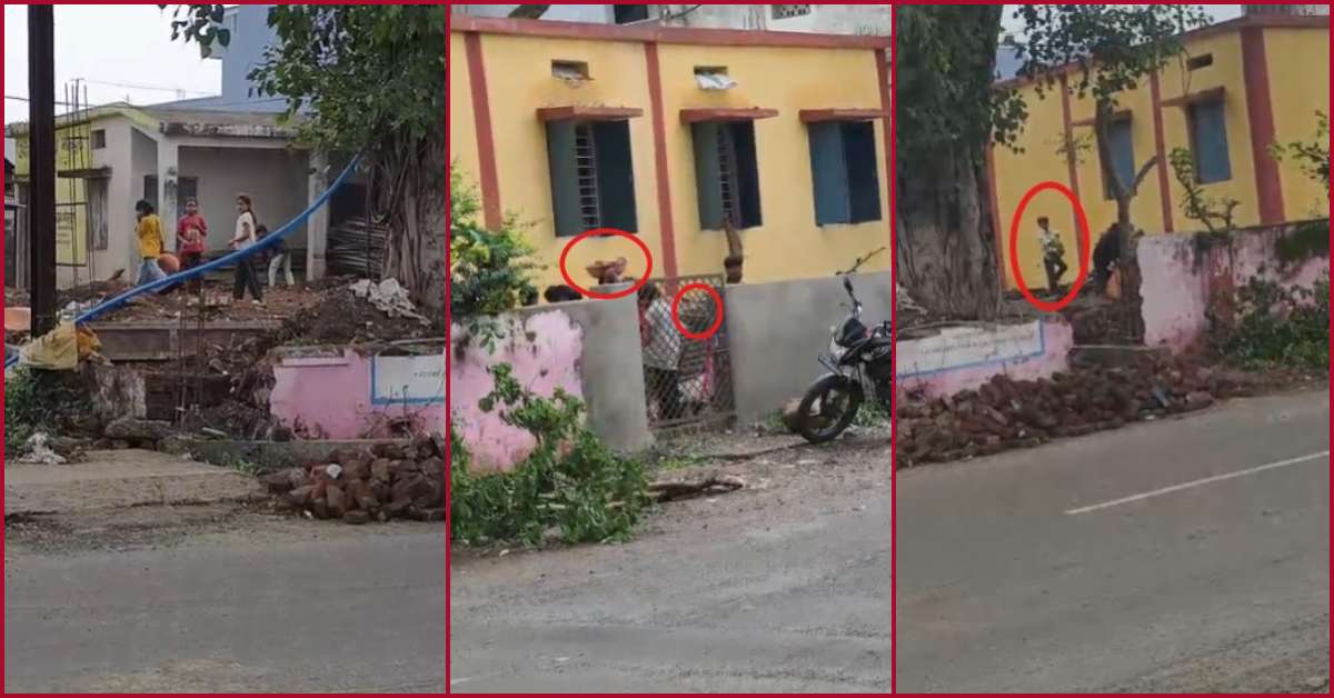 मासूमों के हाथों में थमा दी तगारी! मजदूरी कराने का VIDEO वायरल, जानिए BRC ने क्या लिया एक्शन!