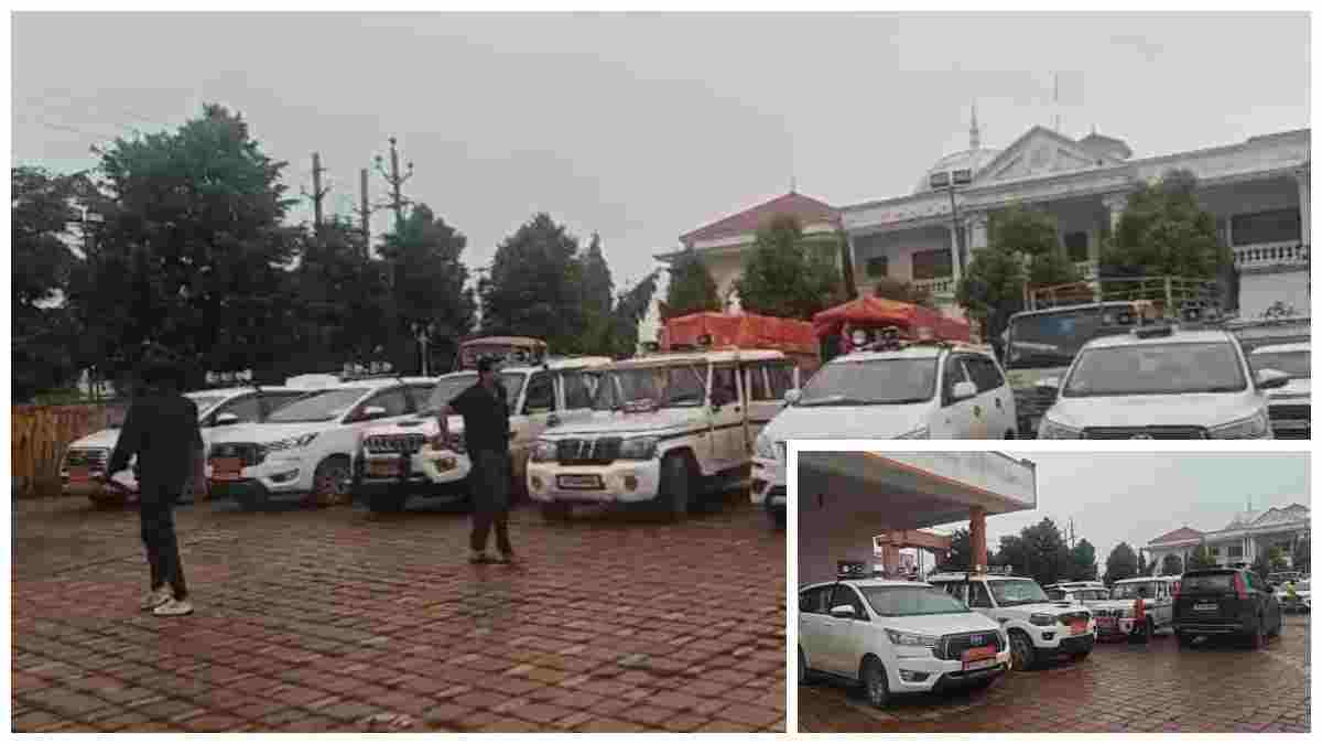 मुख्यमंत्री के सादगी संदेश के बीच अफसरों का काफिला, सवालों के घेरे में प्रशासनिक तंत्र