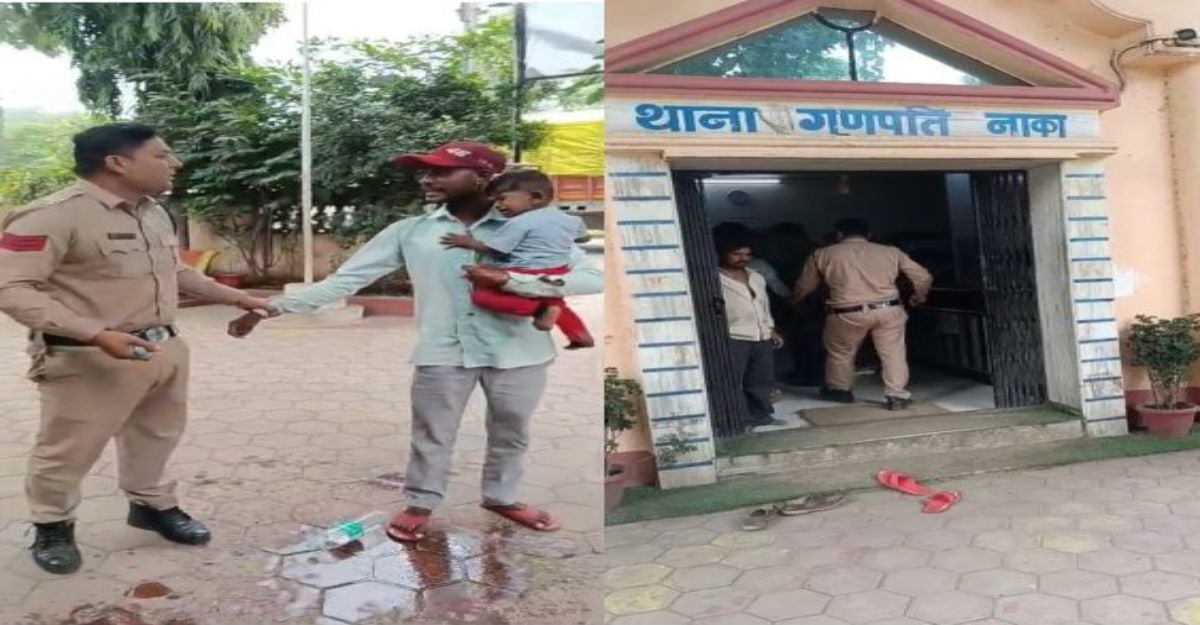 पुलिस की सतर्कता से टला बड़ा हादसाः आर्थिक विवाद में युवक ने दो बच्चों संग आत्मदाह का किया प्रयास