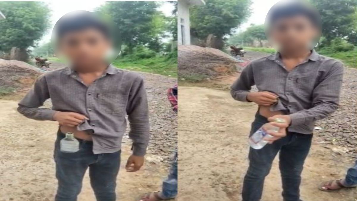 शर्मसार हुई शिक्षा व्यवस्था: स्कूल में शराब मंगवाने का आरोप, शराबी शिक्षक का वीडियो वायरल