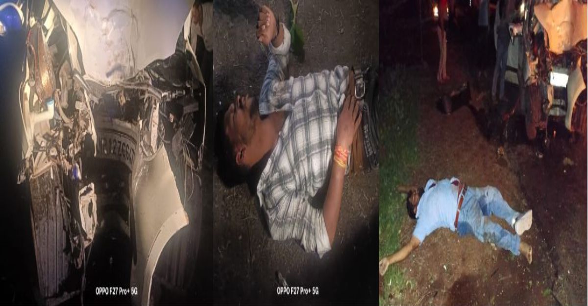 MP सड़क हादसे में 3 मौतः खंडवा में दर्शनार्थियों की कार पेड़ से टकराई, 1 ने मौके पर और 2 ने अस्पताल में तोड़ा दम