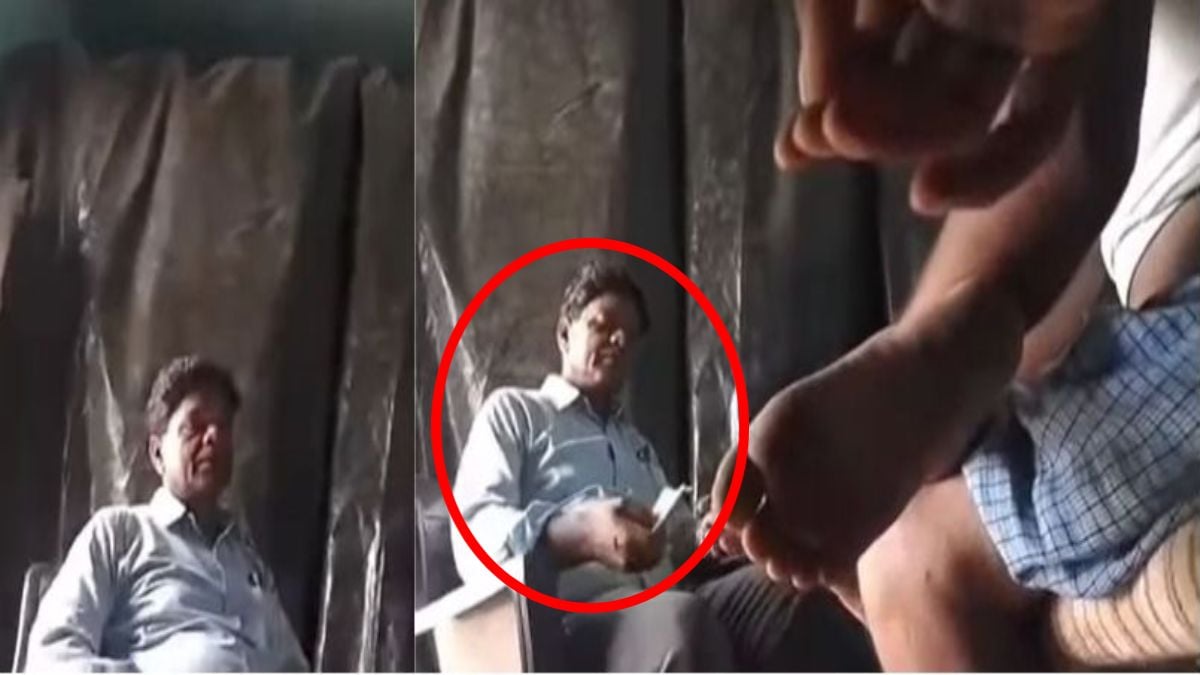 रिश्वत लेते पटवारी का वीडियो वायरल: जांच रिपोर्ट के नाम पर मांगे 2 हजार, राजस्व विभाग में मचा हड़कंप