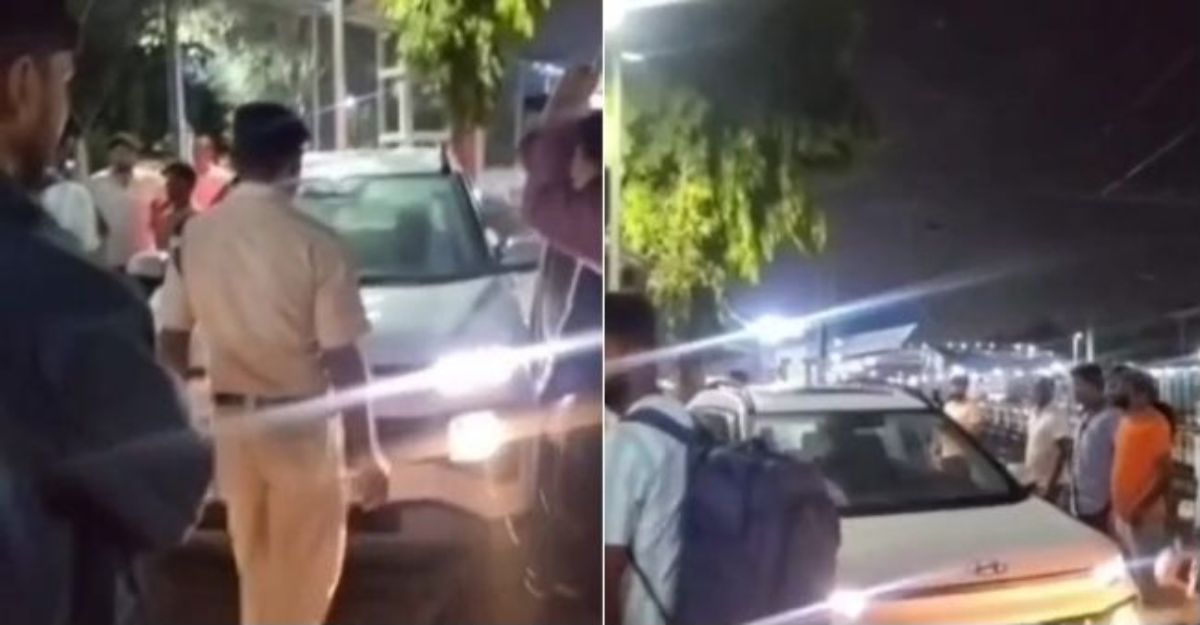 बड़ा हादसा टलाः प्लेटफॉर्म पर दौड़ी कार, ट्रैक की ओर उतरा पहिया, रेलवे अधिनियम के तहत कार्रवाई