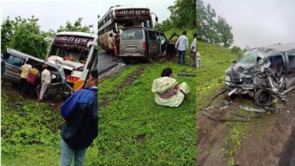 धार में बस और कार की आमने-सामने भिड़ंतः 20 वर्षीय युवक की मौके पर ही मौत, एक गंभीर, ये रही वजह
