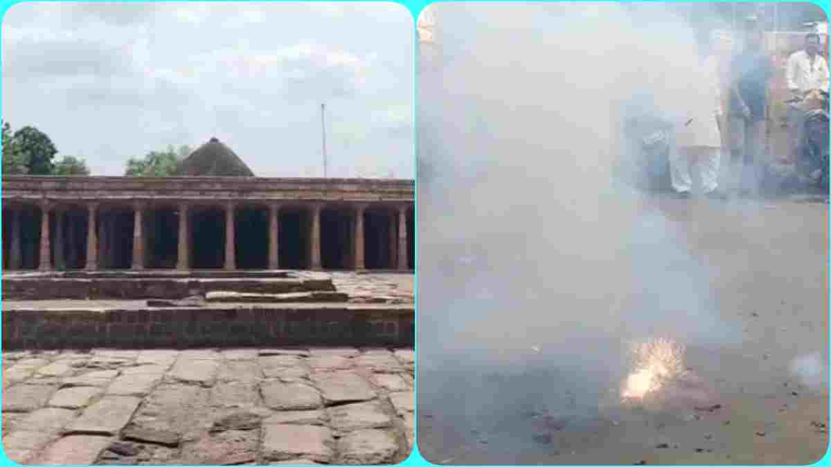 लंदन लौटाएगा मां वाग्देवी की प्रतिमा, 125 साल से ब्रिटिश म्यूजियम में है कैद, भोजशाला के बाहर हुई आतिशबाजी