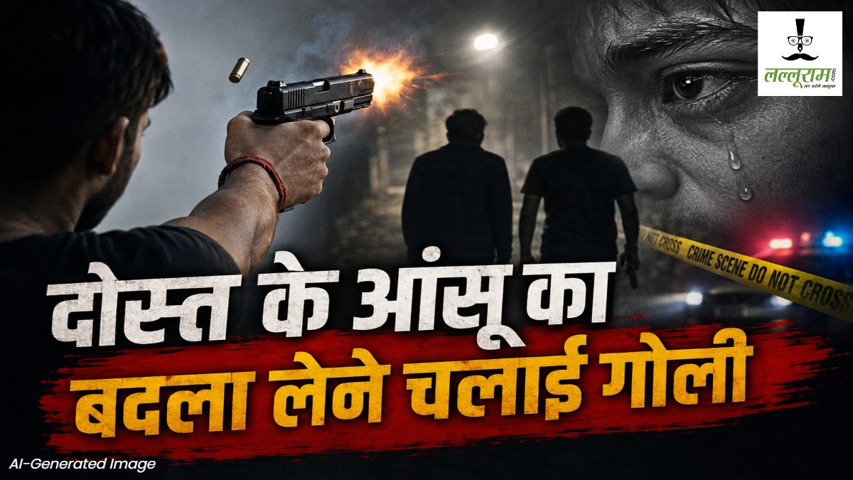 दोस्त के आंसू का खौफनाक बदला: शराब दुकान के गार्ड को गोली मार बिहार भागा आरोपी, पुलिस ने फिल्मी अंदाज में किया गिरफ्तार