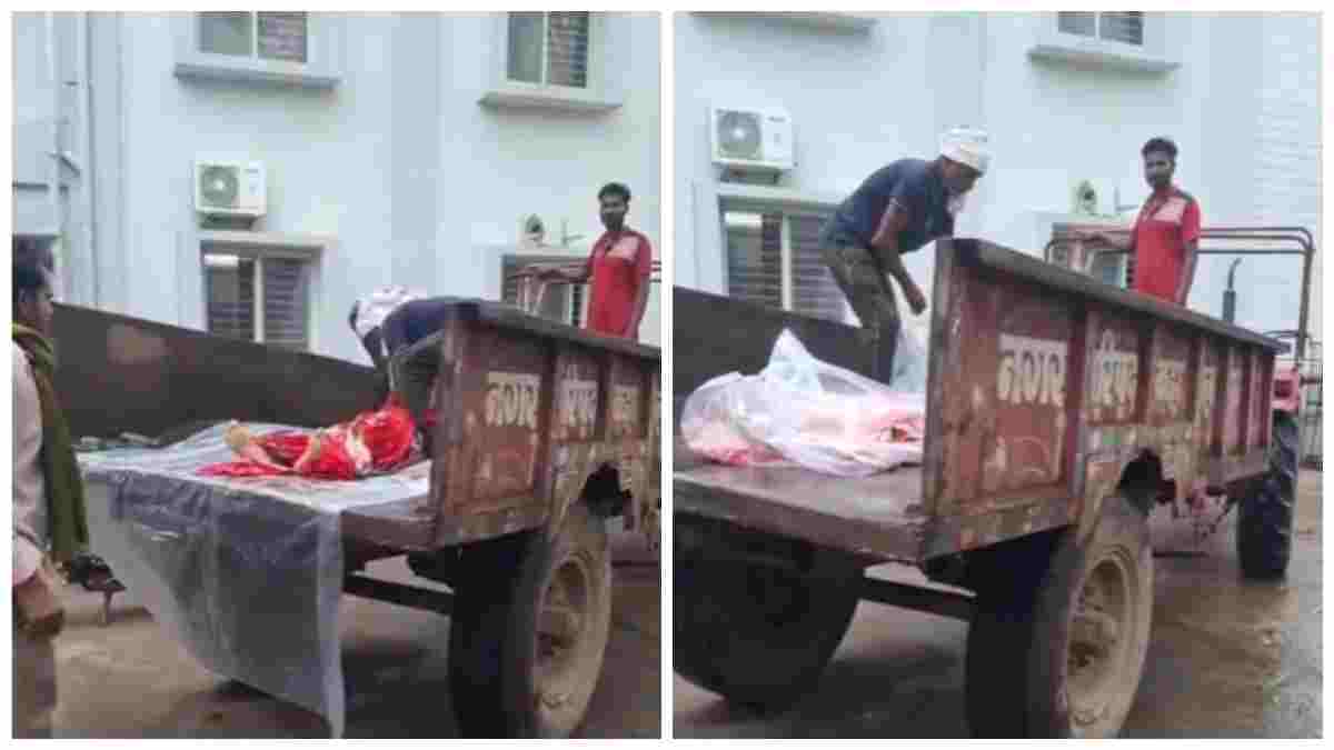 सिविल अस्पताल में शर्मसार करने वाली घटना: शव को कचरा वाहन में ले जाया गया; Video वायरल 