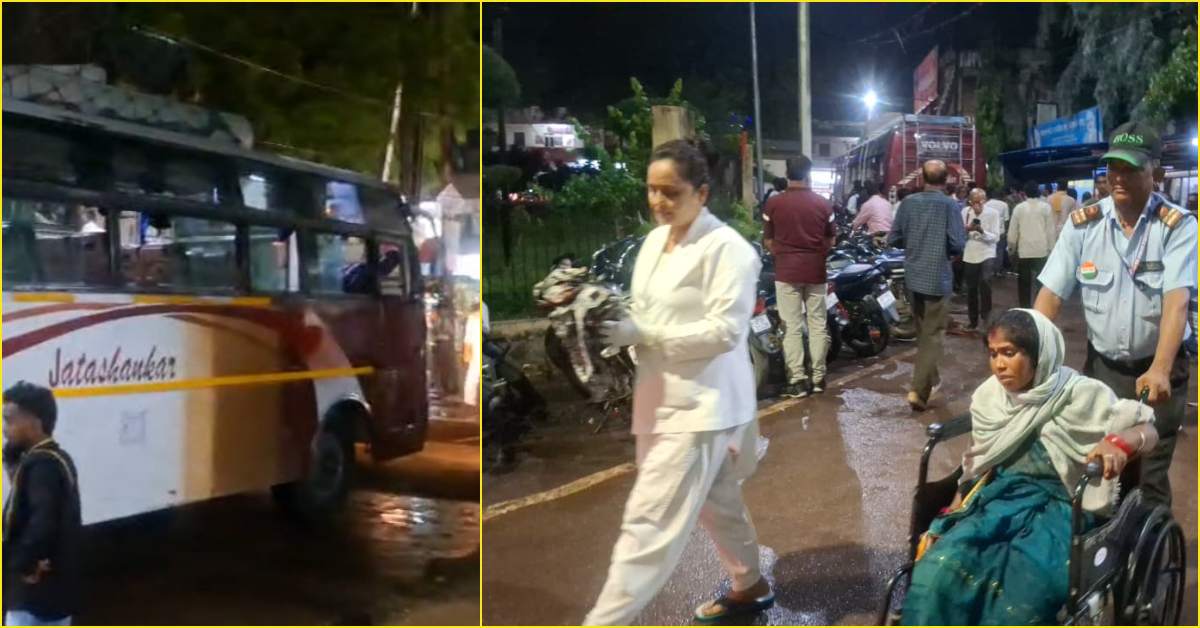 चलती बस में गूंजी किलकारी! 108 एंबुलेंस ने दिया धोखा, तो ड्राइवर ने सीधे अस्पताल के अंदर घुसा दी बस