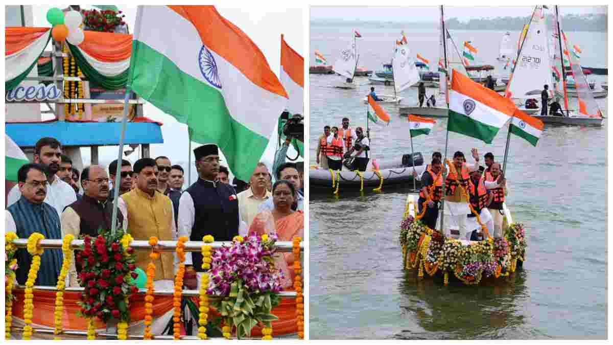नौका तिरंगा यात्रा से सीएम डॉ. मोहन यादव ने दिया देश सेवा का संदेश, बताया संकल्प शक्ति और समय का रहस्य